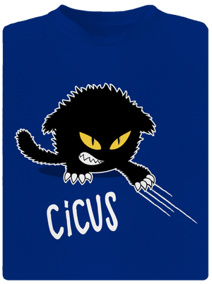 Cicus férfi sportpóló Royal Blue Mal