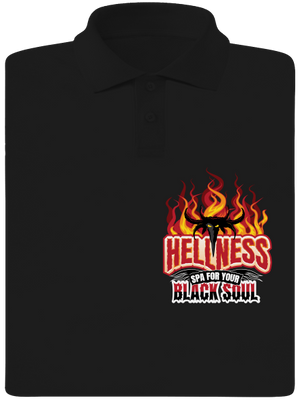Hellness férfi pólóingek Black