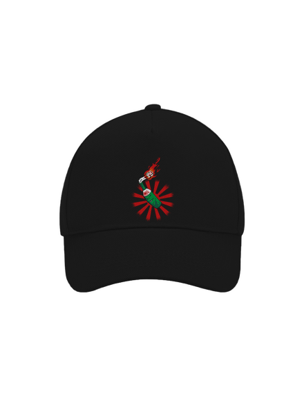 Kamikaze baseballsapka Black
