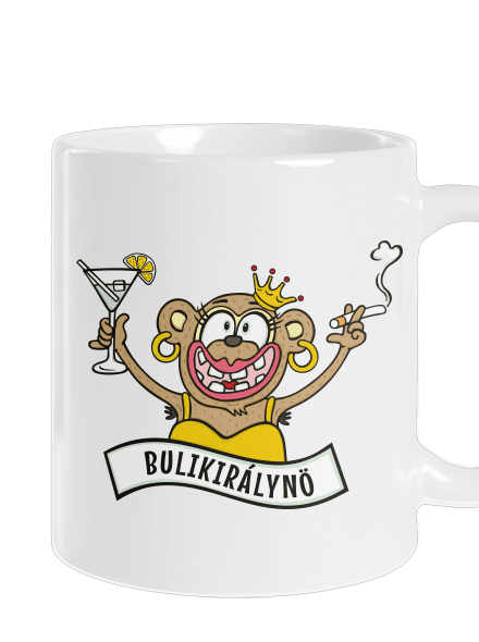 Bulikirálynő hagyományos bögre White