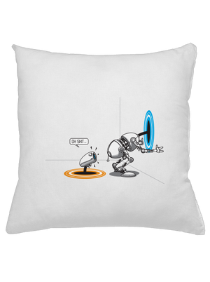 Portal surprise párna White