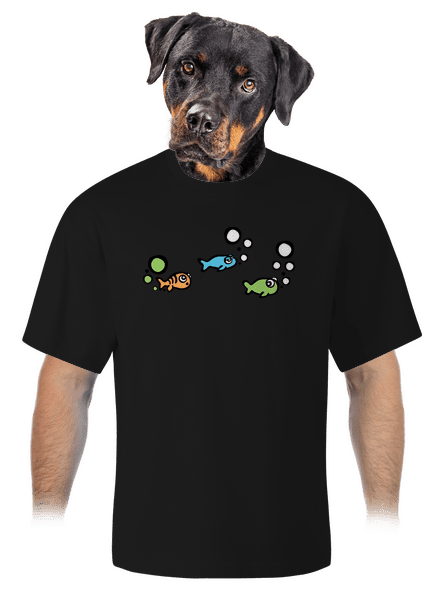 Baleset unisex túlméretezett póló Black