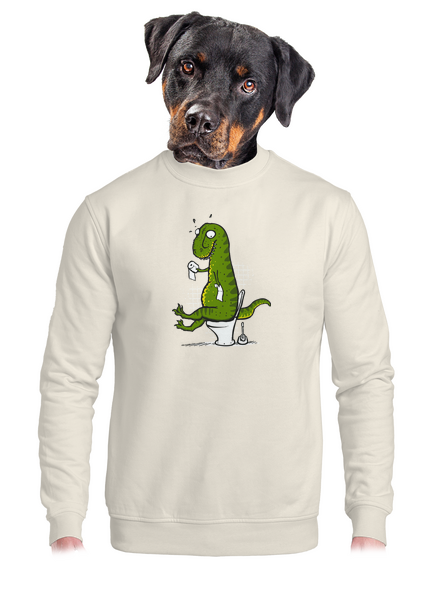 Rex problémája unisex crewneck Off White