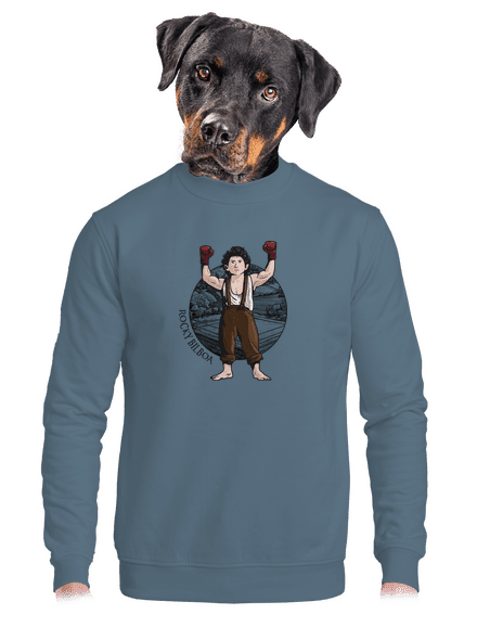 Rocky Bilboa unisex crewneck Nordic Blue