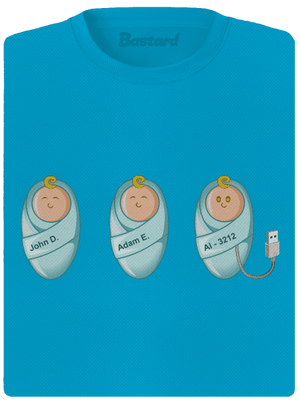 AI baby női sportpóló Blue Atol