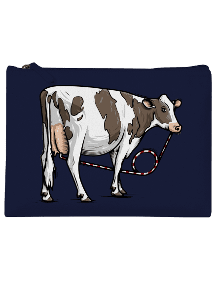 Cow drink kis táska French Navy