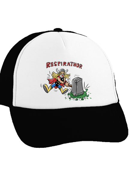 Respirathor teherautós sapka Black cap