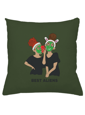 Best aliens párna Olive Green