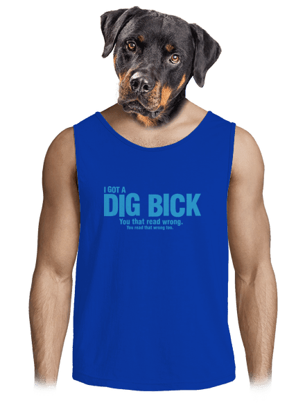 Dig bick férfi trikó Royal Blue