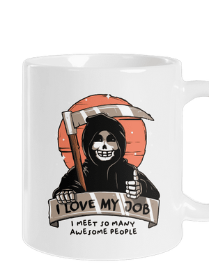 I love my job hagyományos bögre White