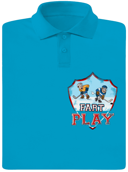 Fart Play férfi pólóingek Blue Atol
