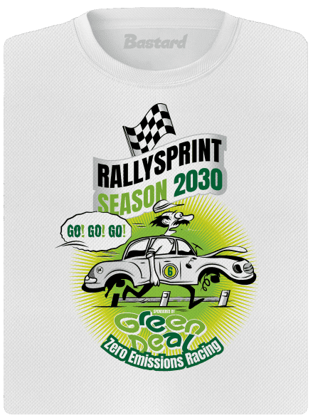 Rallysprint 2030 női sportpóló White