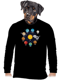 férfi hosszú ujjú póló