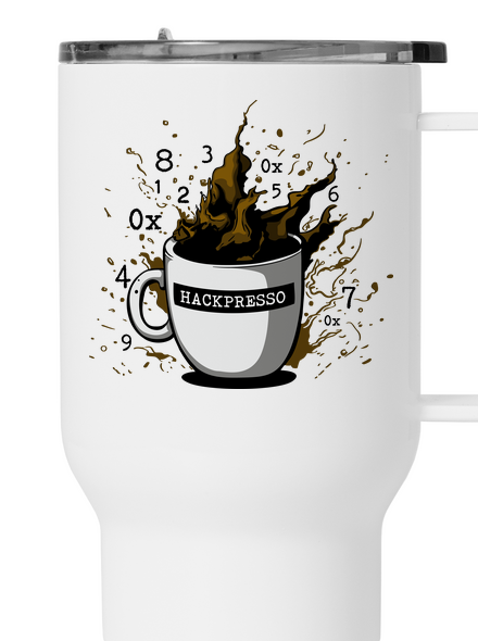 Hackpresso  termosz bögre White