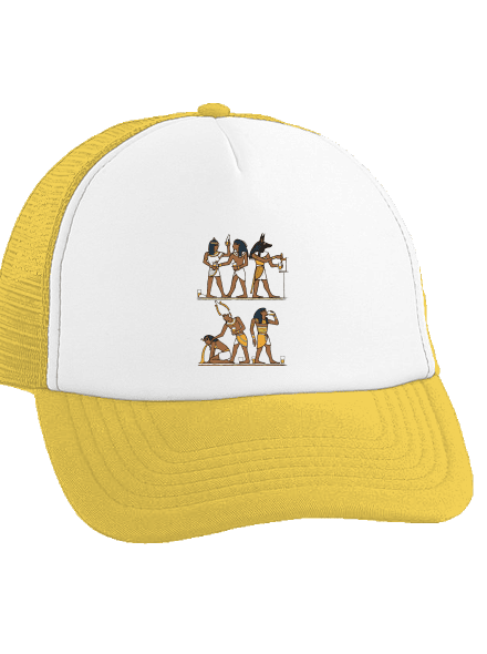 Egyiptomi parti teherautós sapka Sunflower cap