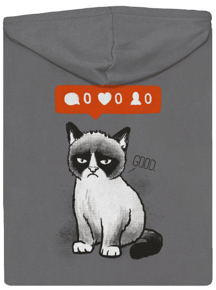 Grumpy cipzáras női pulóver Steel Gray