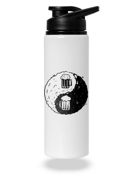 Jin Jang sör kulacs White