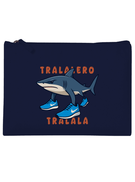 Tralalero Tralala – Italian Brainrot kis táska French Navy