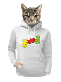 női kenguruzsebes pulóver