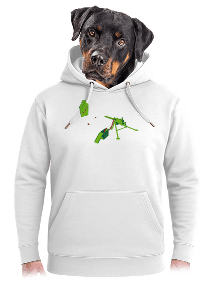 LMG training unisex prémium pulóver Snowwhite