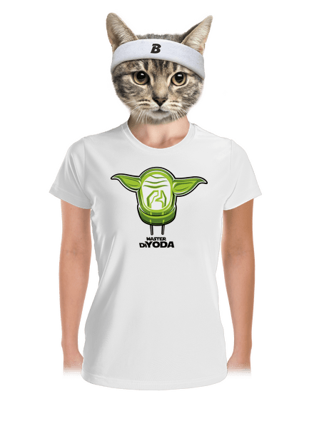 Master DiYoda női sportpóló White