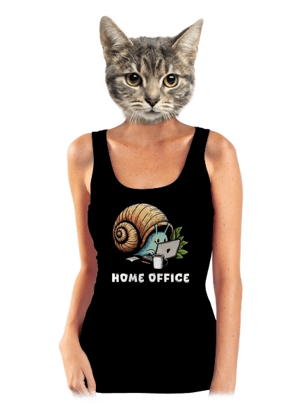 Sneka home office klasszikus női trikó Black