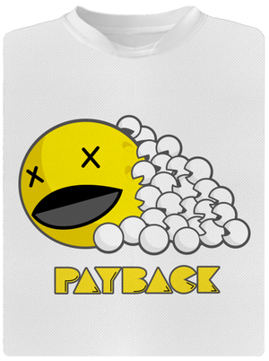 Payback férfi sportpóló White