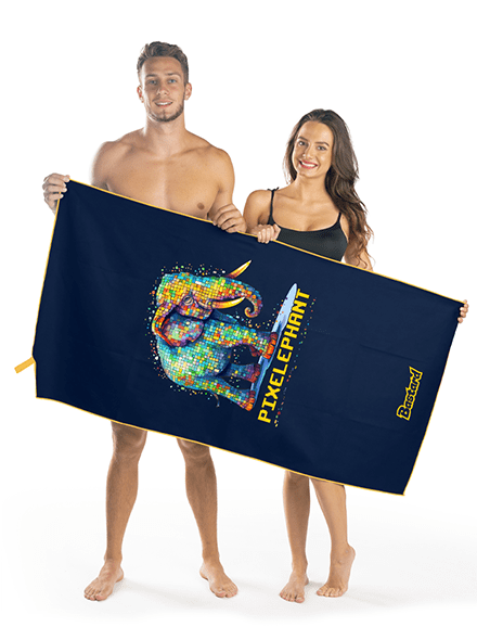 Pixelephant mikroszálas törölköző