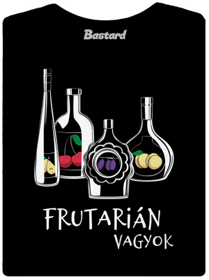 Frutarián prémium női póló Black