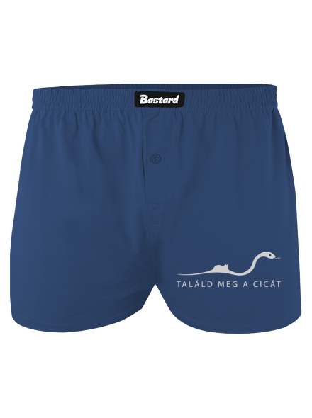 Találd meg a cicát férfi alsó nadrág Blue