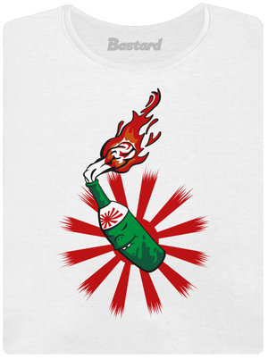 Kamikaze prémium női póló White