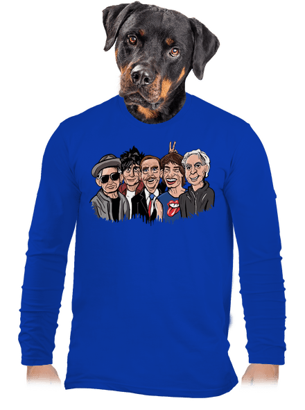  férfi hosszú ujjú póló Royal Blue