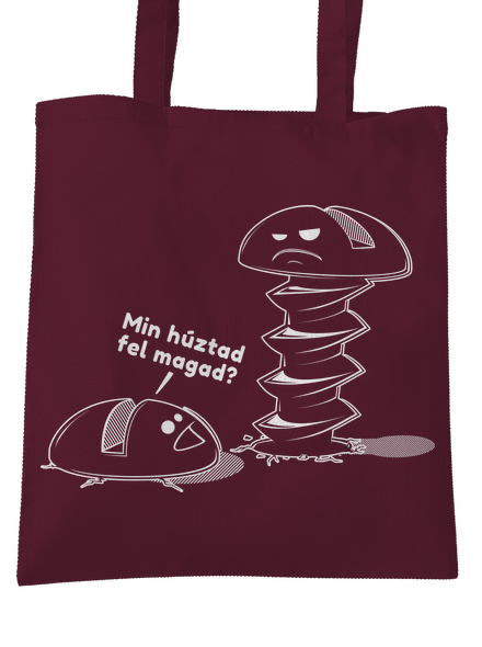 Felhúzva táska Burgundy