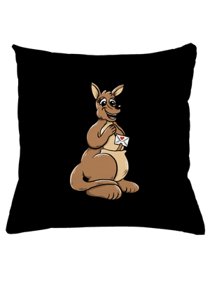 Büszke szülők párna Black