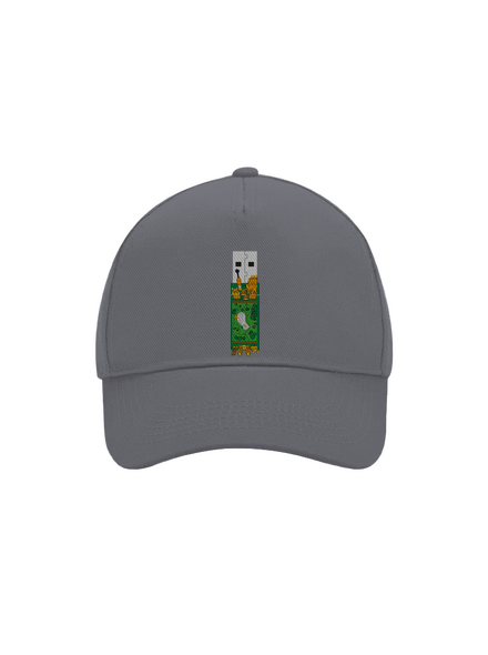 USB city baseballsapka Graphite grey
