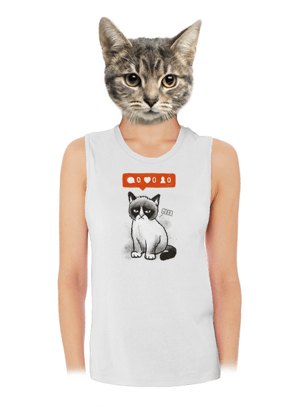 Grumpy női bővített trikó White