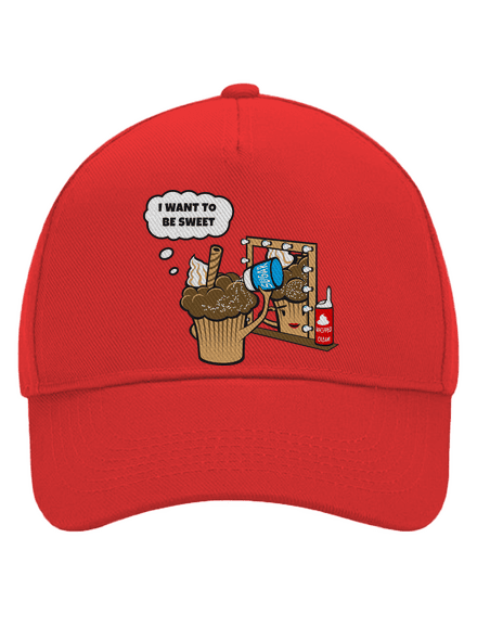 Sweet muffin baseballsapka Classic Red
