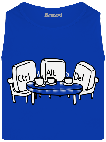 Elválaszthatatlan haverok férfi trikó Royal Blue