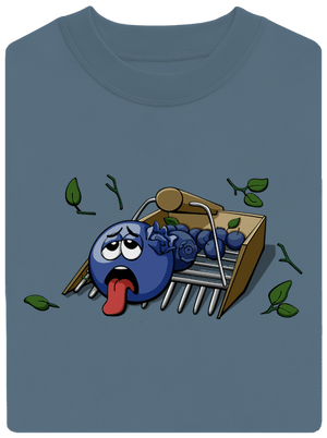 Áfonya unisex crewneck Nordic Blue