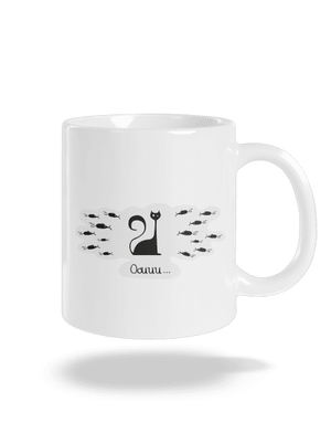 Oouuu hagyományos bögre White