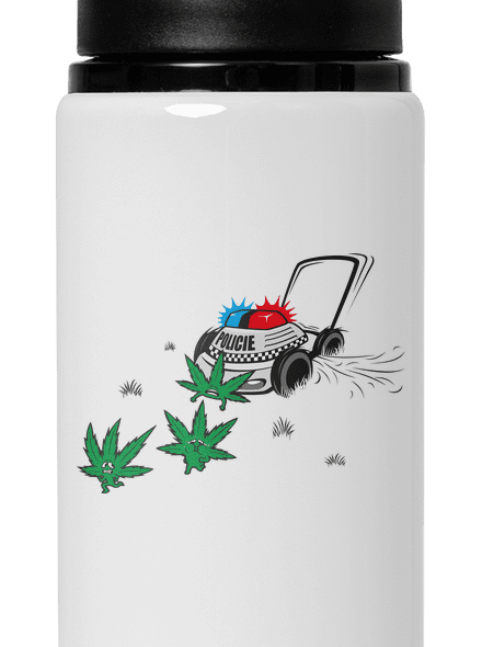 Ganja bust kulacs White