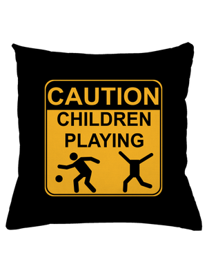Children Playing párna Black