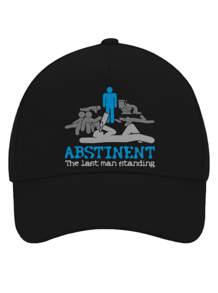 Absztinens baseballsapka Black
