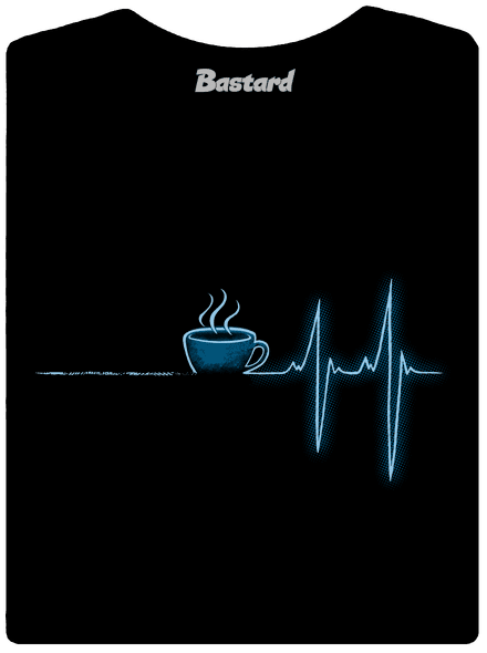 Coffee help prémium női póló Black