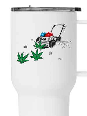 Ganja bust termosz bögre White