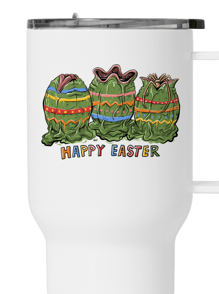 Happy easter termosz bögre White