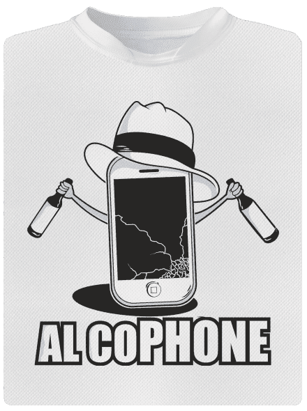 Al Cophone férfi sportpóló White