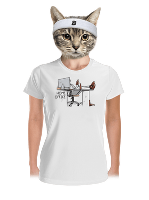 Home office női sportpóló White