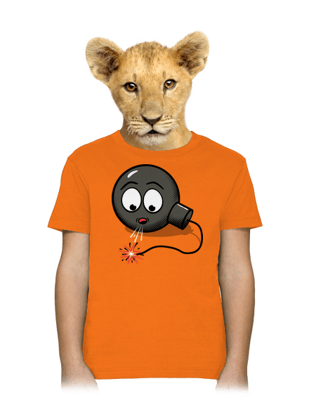 Bomba gyerek póló Orange