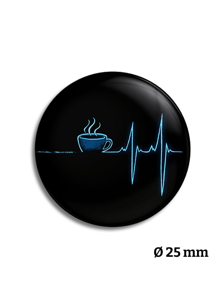 Coffee help kitűző